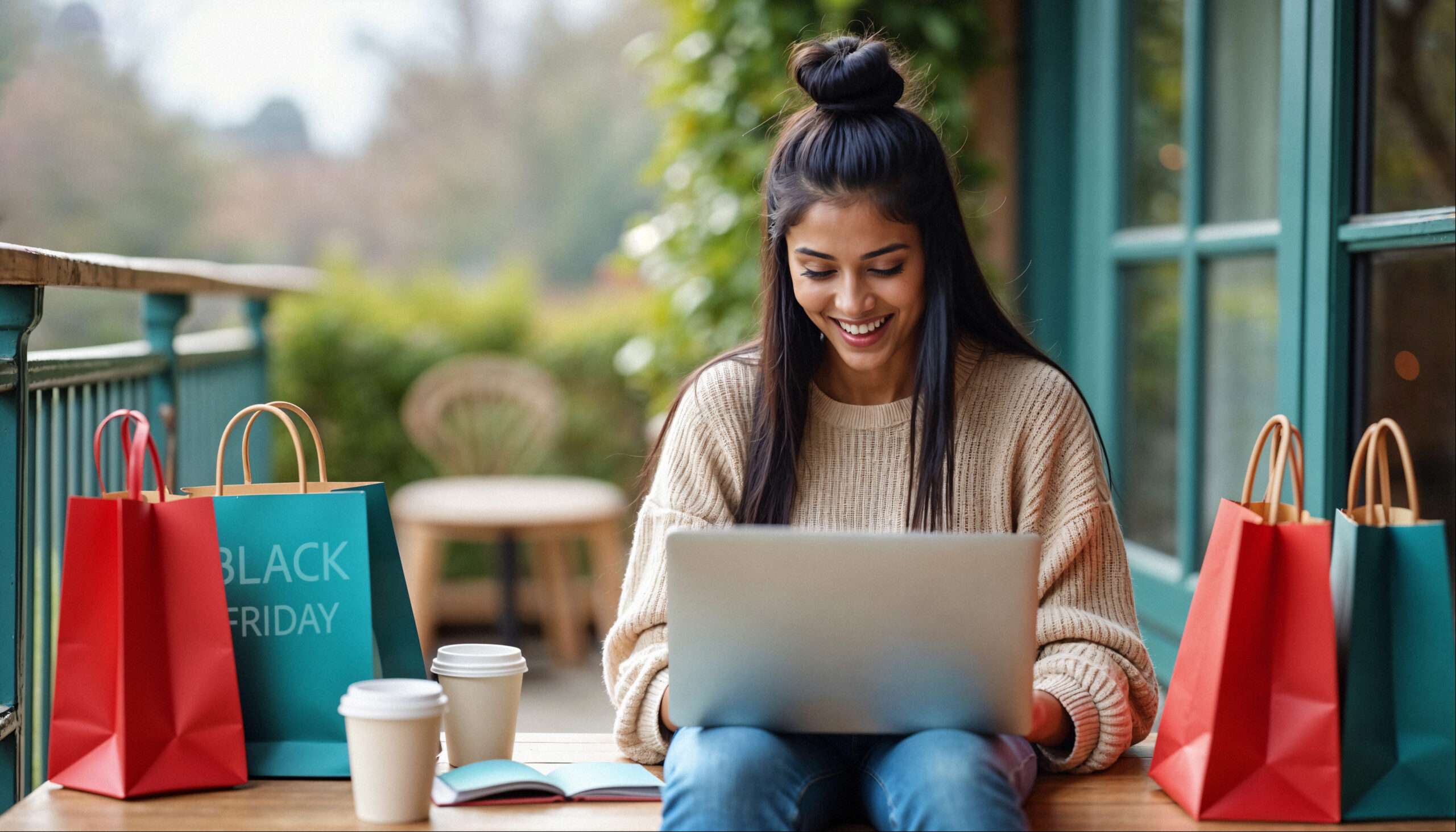 amazon ppc specialist analysing advertising data on laptop