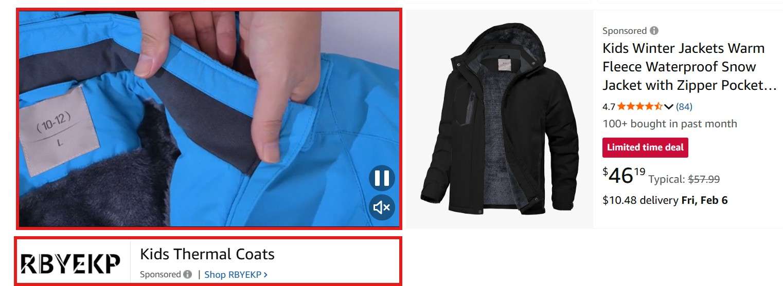 amazon sponsored brand campaign example